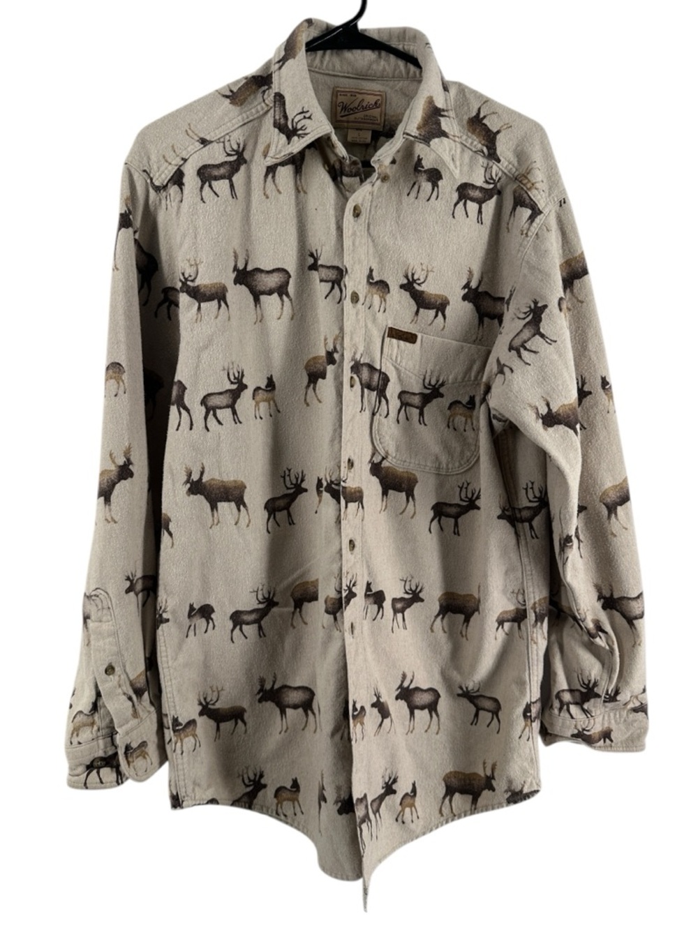 Woolrich vintage button up shirt
Wildlife cowboy Cream Printed Cotton sz lg